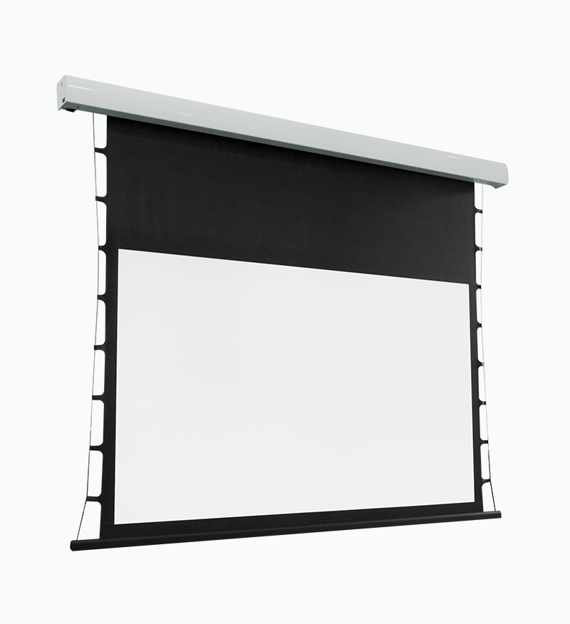 Klara ProView Series - Motorised Screens (Tab Tension | 4K | Matte White)