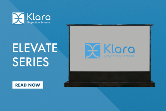 Elevate Your Viewing Experience with Klara's Elevate Series Floor Rising Screens