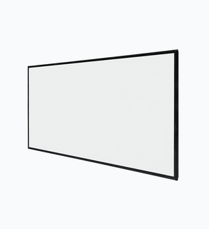 Klara AcoustiView Series - Fixed Screens (Acoustic Perforated | Matte White )